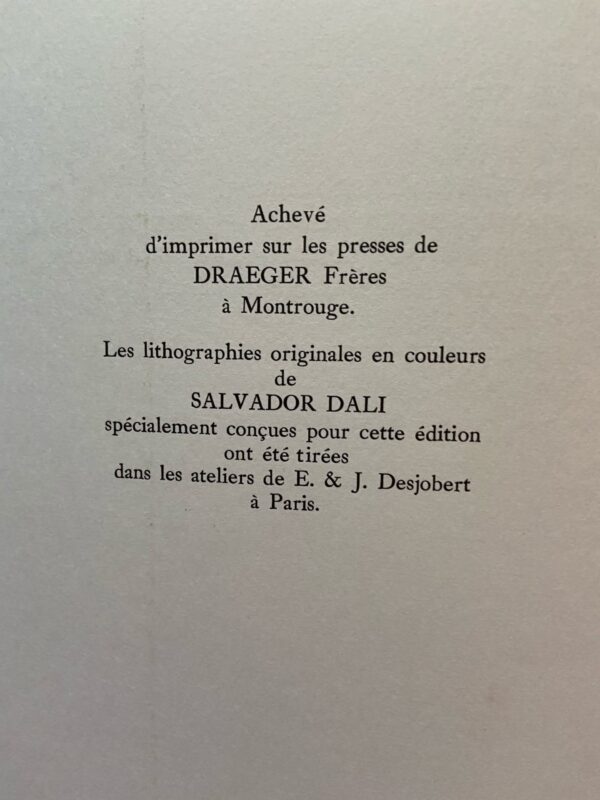 Buy Salvador Dali lithographs
