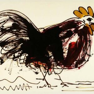Пабло Пикассо. Литография «Курица»