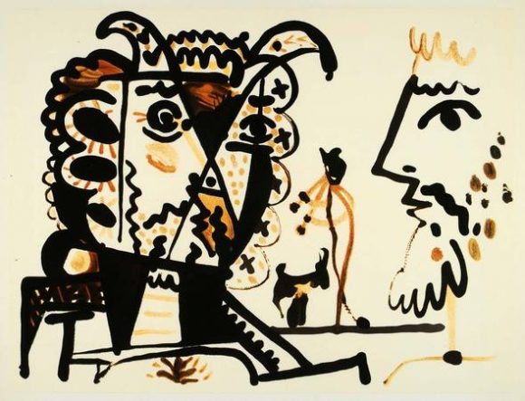 Buy Picasso original stone lithograph