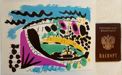 Buy Picasso original stone lithograph