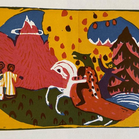 Buy a woodcut by Wassily Kandinsky