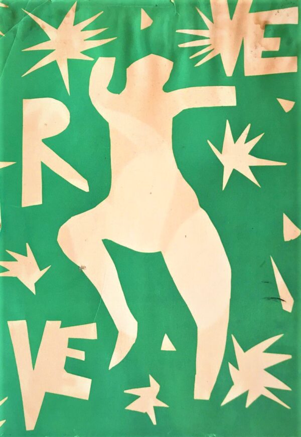 Анри Матисс. Литография «Couverture Verve», 1945